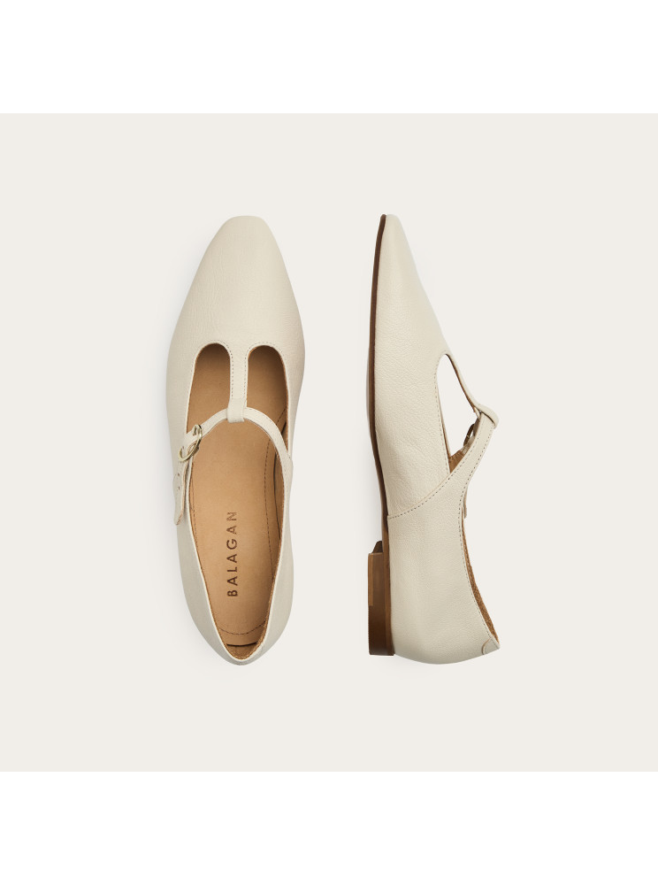 Brigitte baleriny, kremowy | Balagan Studio
