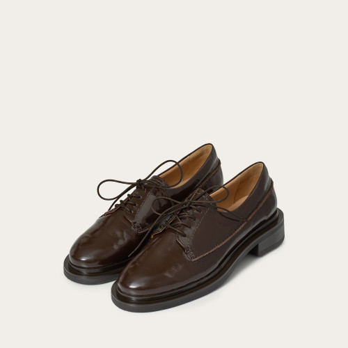 Deck Flats, glossy brown | Balagan Studio