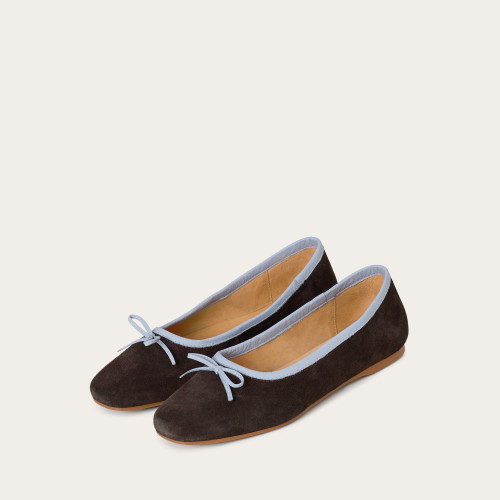 Marie Ballerina, dark chocolate velvet | Balagan Studio