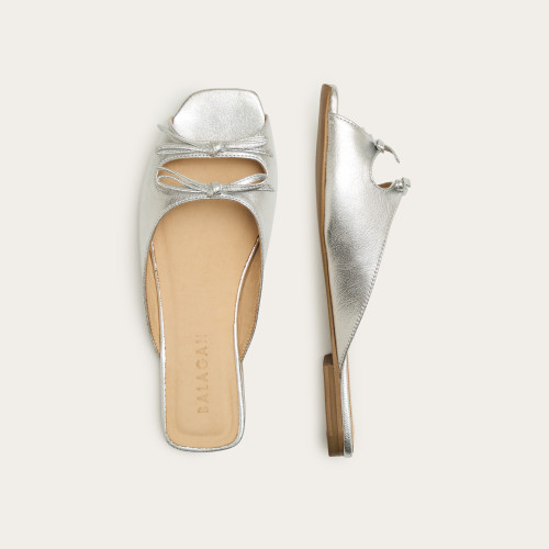 Trudy Slides, silver | Balagan Studio