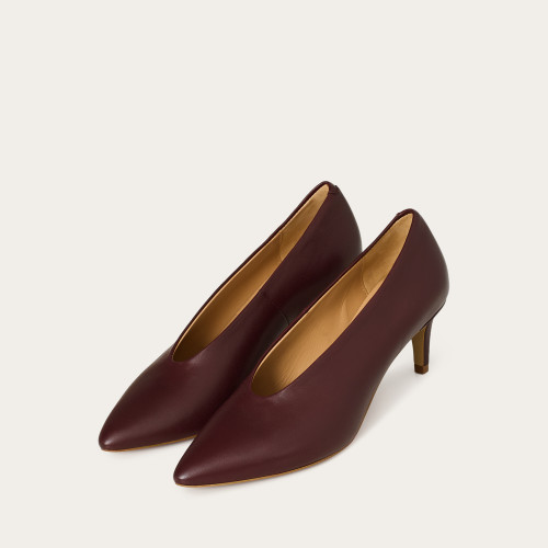 Schpitz Heels, claret | Balagan Studio