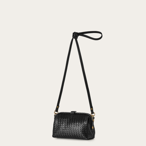 Rofe Bag S, black braid | Balagan Studio