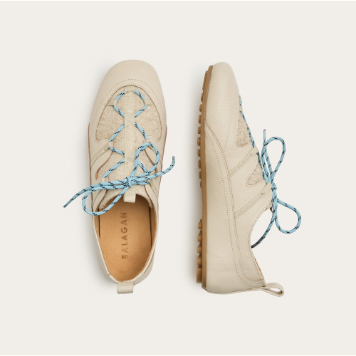 Ava sneakersy, kremowy | Balagan Studio