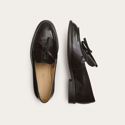 Raphael Loafers, glossy brown | Balagan Studio