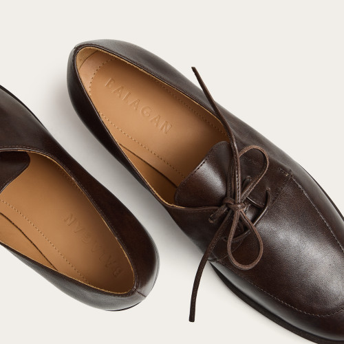 Ines Flats, deep brown | Balagan Studio