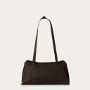 Envelope Bag M, brown corduroy velvet