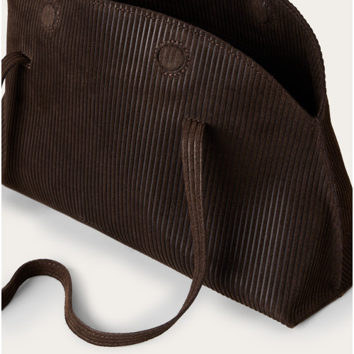 Envelope Bag M, brown corduroy velvet | Balagan Studio