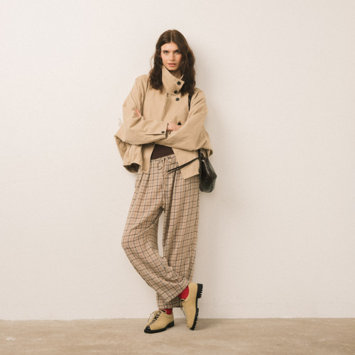Riff Flats, sand velvet | Balagan Studio