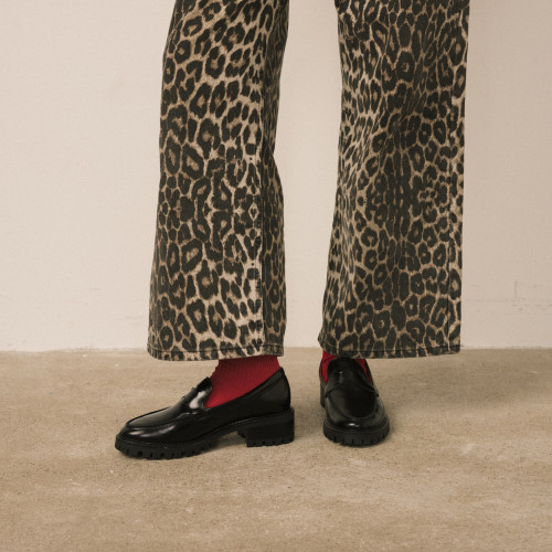 Zuzu Loafers, glossy black | Balagan Studio