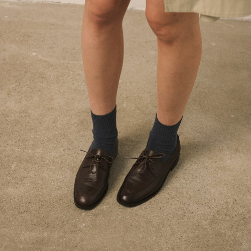 Ines Flats, deep brown | Balagan Studio