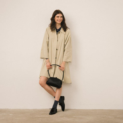 Ines Flats, glossy black | Balagan Studio