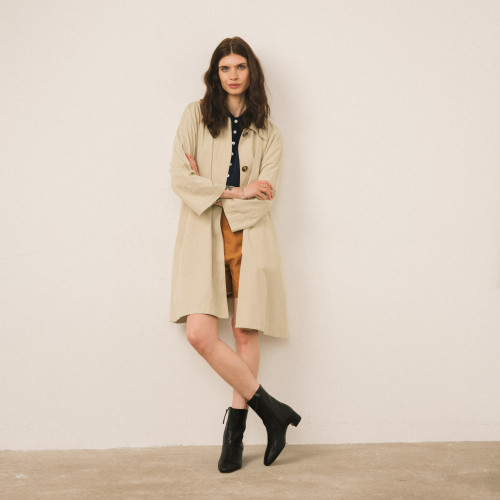 Stav Boots, black croco | Balagan Studio