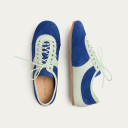 Milano Sneakers, cornflower velvet