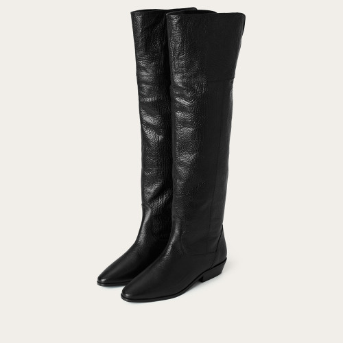 Columbus High Boots, black | Balagan Studio