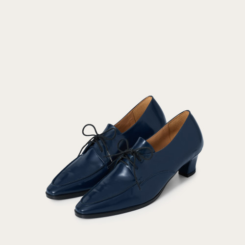 Edith Heels, navy gloss | Balagan Studio