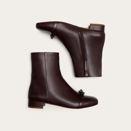 Livia Boots, mahogany| Balagan Studio