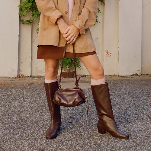 Plis Bag S, brown | Balagan Studio