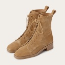 Tzava Boots, sand velvet