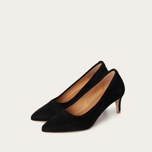 Sica Heels, black suede | Balagan Studio