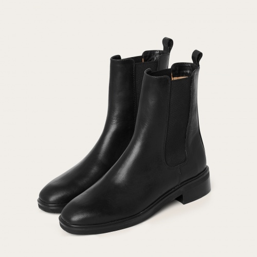 Arava Chelsea Boots, black rustic OUTLET | Balagan Studio